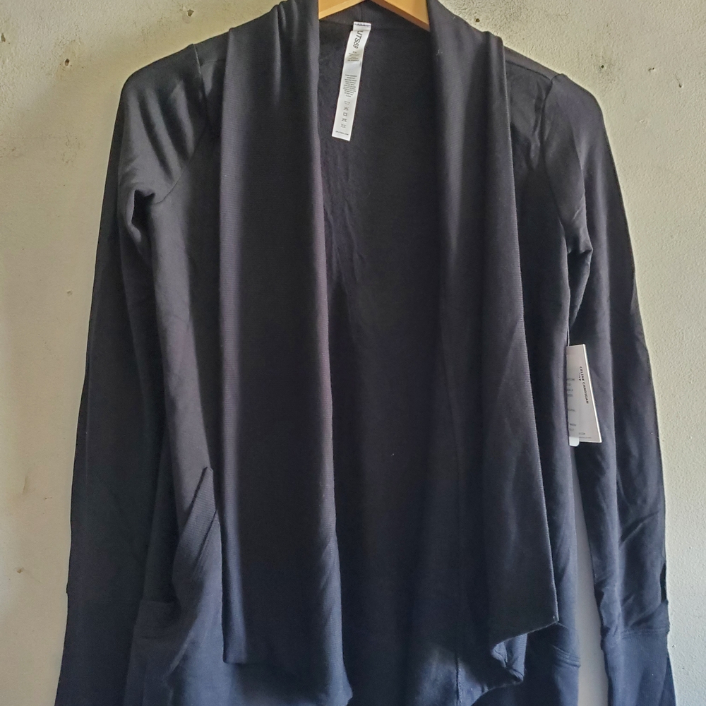 Splits59  Celine Black Cardigan size XS.